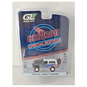 Greenlight 1:64 Jeep Jeepster Commando 1970 Chevron